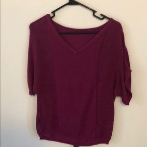 Maroon Sweater Shirt